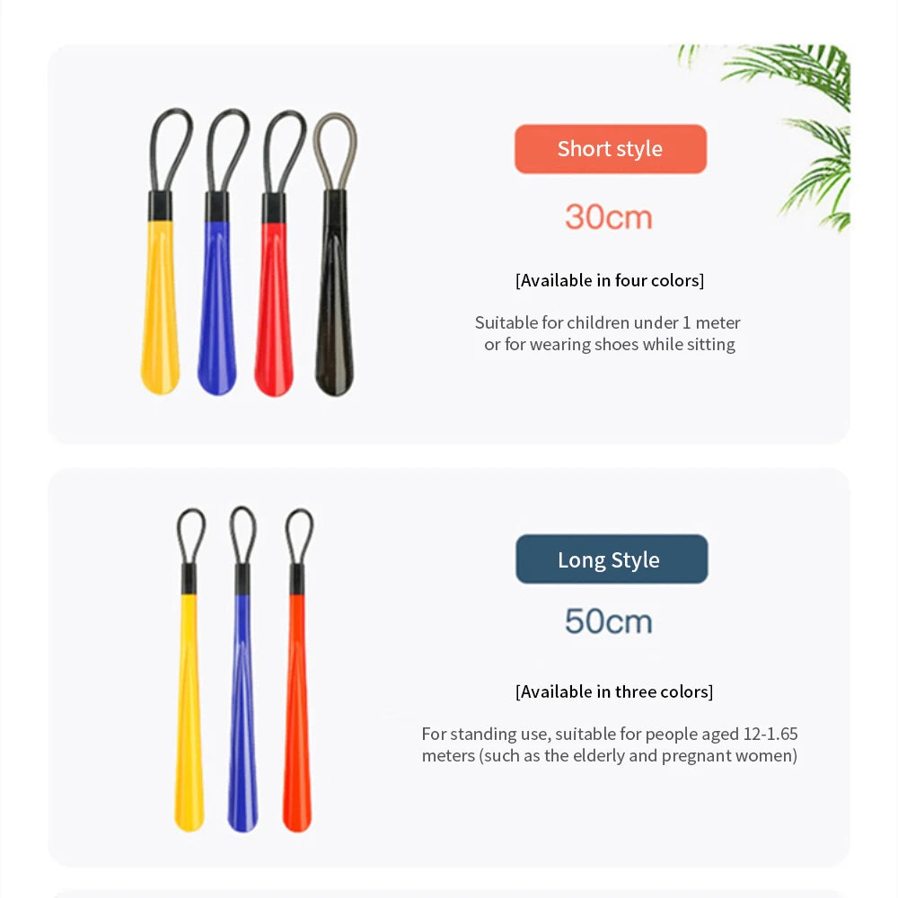 Chausse-pieds en plastique en Forme de Cuillère