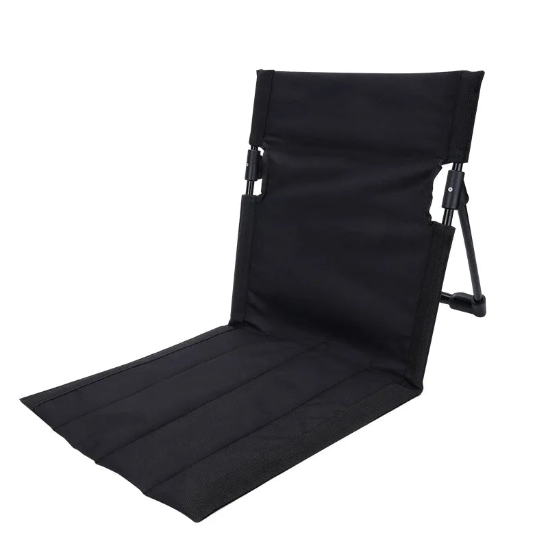 Coussin pliant en alliage d'aluminium pour Camping en plein air, chaise de pelouse pratique, chaise de plage, dossier, chaise de repos de balcon, mobilier d'extérieur