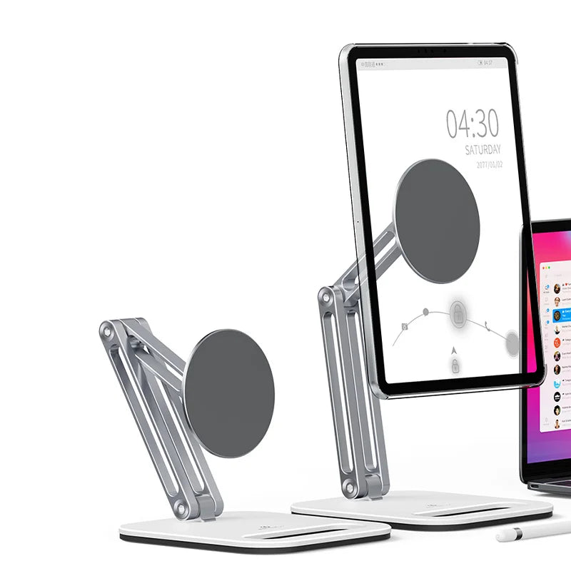 Support de tablette magnétique en métal pour IPad Pro, Xiaomi Samsung Huawei Apple, support de bureau de table, accessoires de tablette