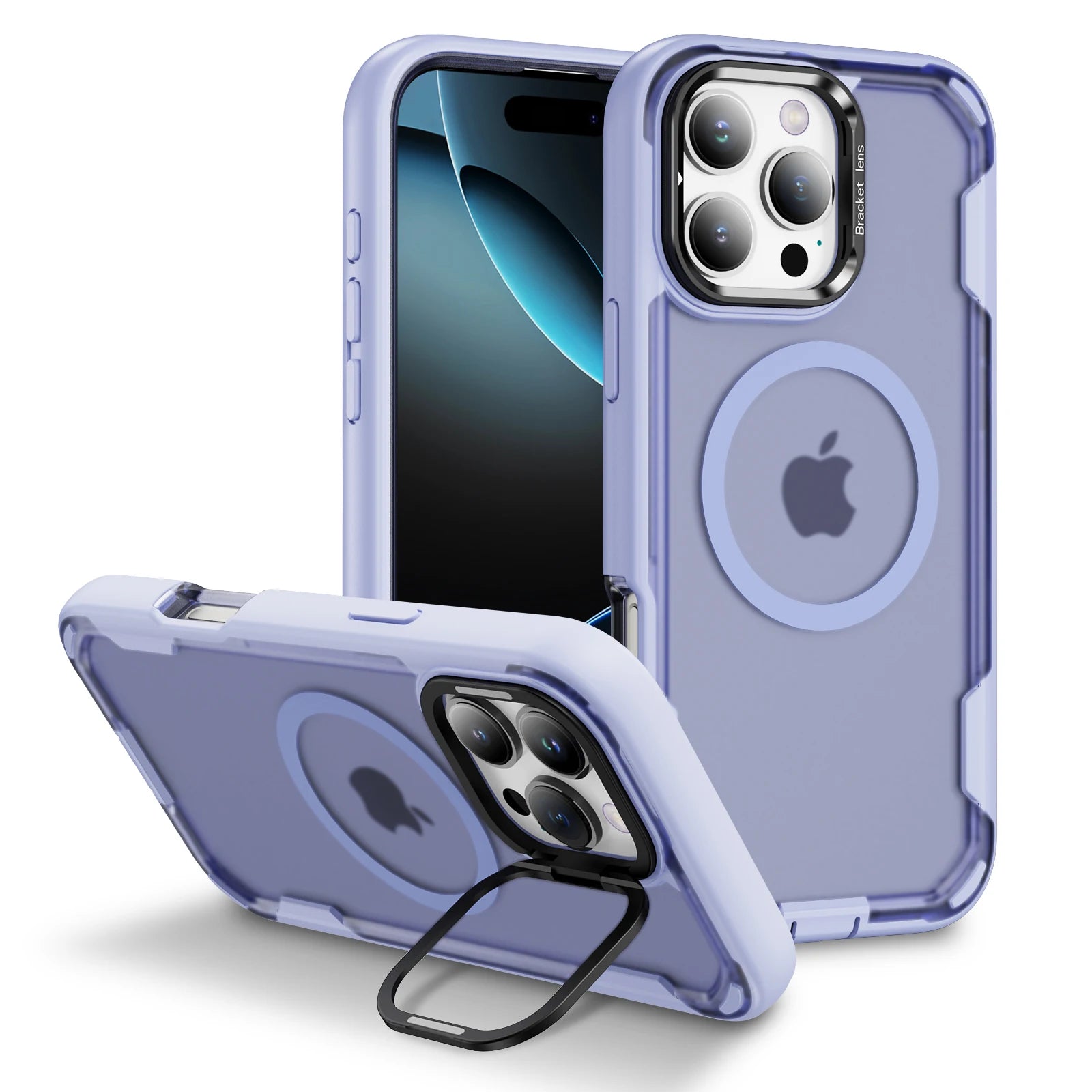 Coque de protection pour iPhone 16 Pro Max 16 Pro 15 Pro Max 14 13 12 Magsafe caméra magnétique protection corps complet antichoc housses de protection