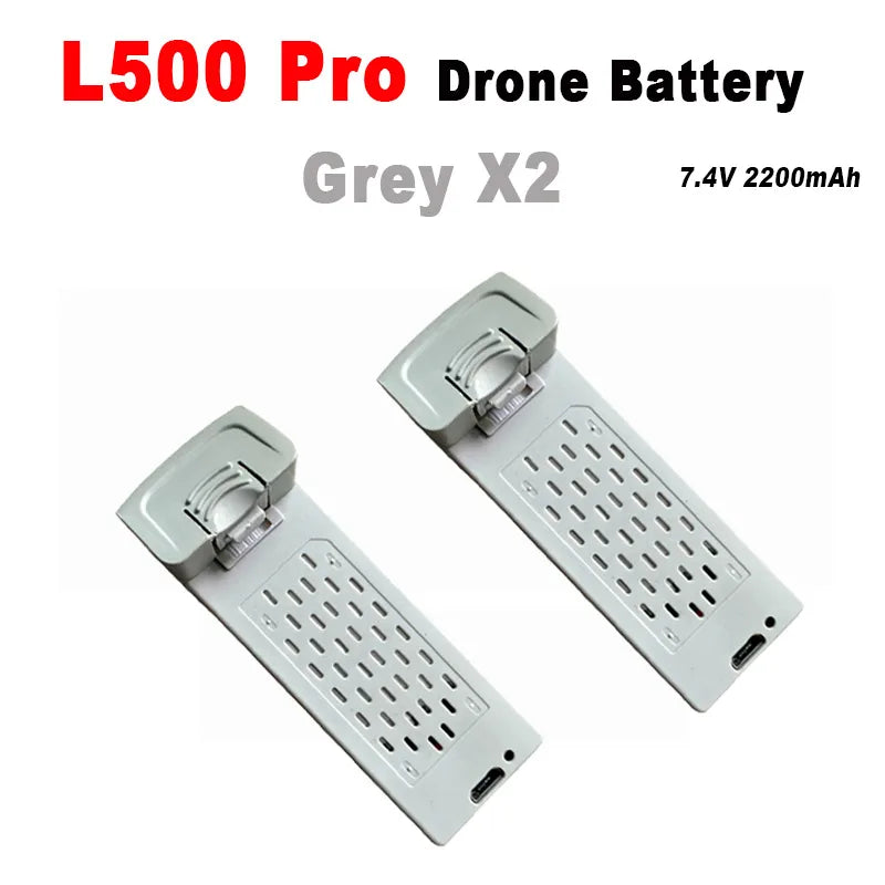 Batterie d'origine LYZRC L500 Pro 7.4V 2200mAh pour L500 Pro/Max 4K batterie de Drone professionnelle accessoires pièces