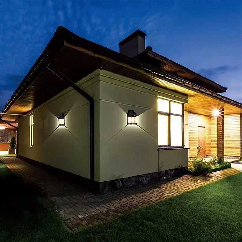 Applique Murale Solaire en Tungstène, Imperméable, Sans Fil, Détecteur de Mouvement, Lampes de Sécurité, Crépuscule pour Foster, Éclairage pour Jardin, 1 à 8 Pièces
