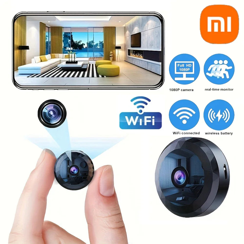 Mini Wireless Security Camera Night Version Camcorder Voice Protection Video Surveillance WiFi HD 1080P