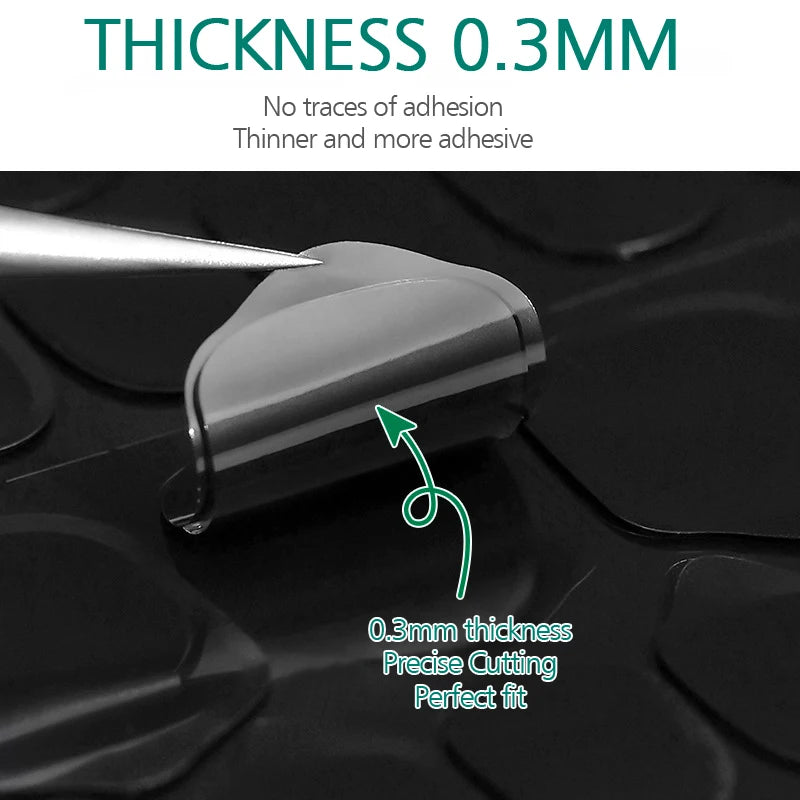 Onglets Adhésifs Nailpop pour Ongles Durcis UV – 240 pièces, 10 feuilles