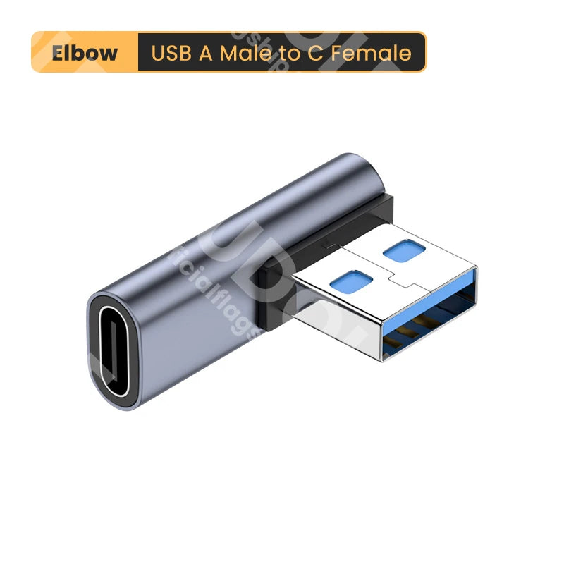 Adaptateur USB3.1 vers Type C 10Gbps OTG transfert de données rapide 5V @ 3A convertisseur de charge rapide pour Samsung Xiaomi téléphone Macbook Pro tablette