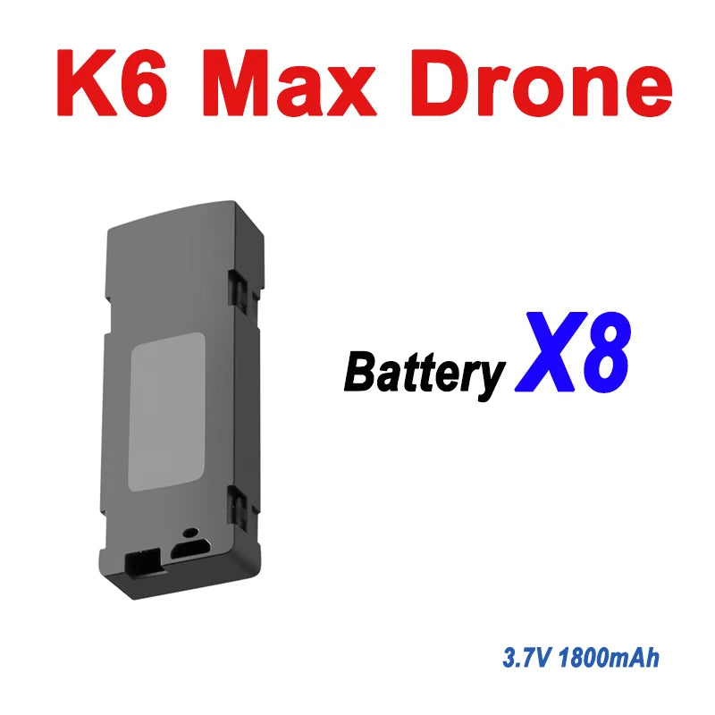 Batterie de rechange pour drone K6 Max – 3,7V 1800mAh