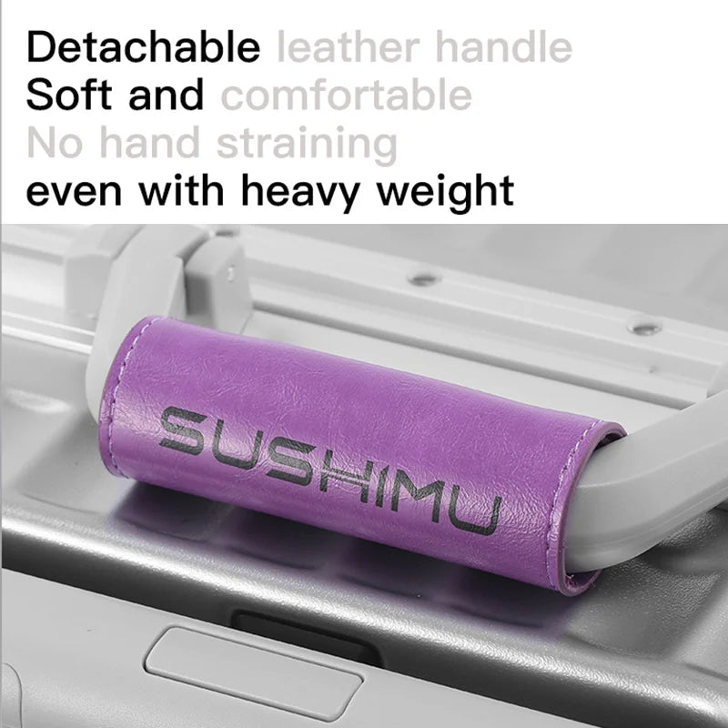 Valise à fonctions multiples pour voyage SUSHIMU – hommes et femmes, valise à main, grande capacité, 20 et 24 pouces