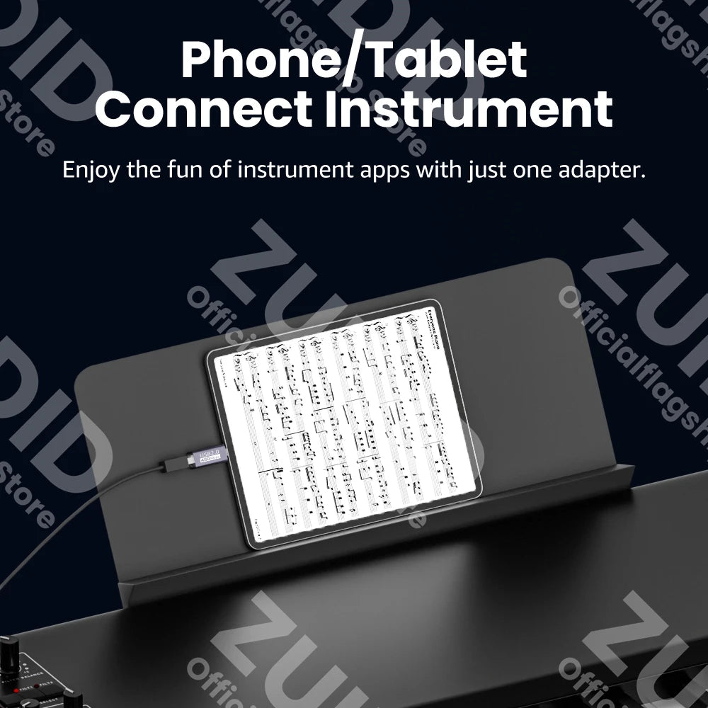 USB 2.0 Printer Adapter USB Type B to USB C/Micro USB/Mini USB Female to Male for Printer, Hard Drive Base, Fax Machine, Scanner