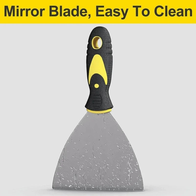 Stainless Steel Putty Knife Scraper Shovel Painting Tools Construction Tools Household Industrial Books 2", 3", 4/5"