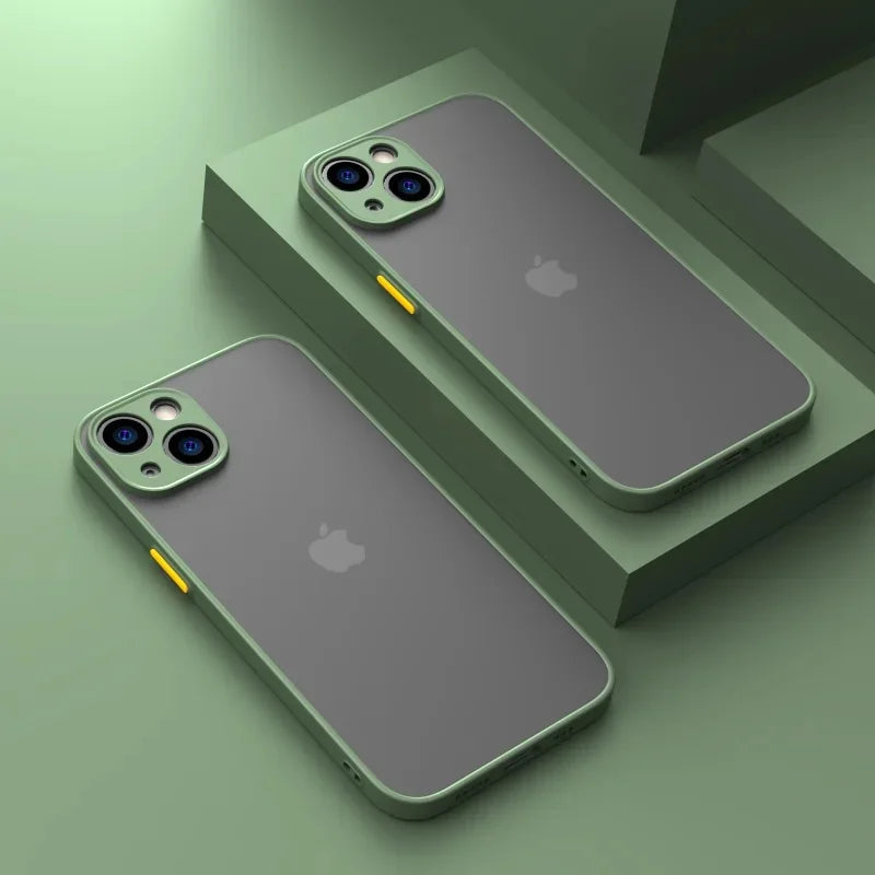 Coque antichoc silicone transparente KENNAGE – iPhone (modèles variés)