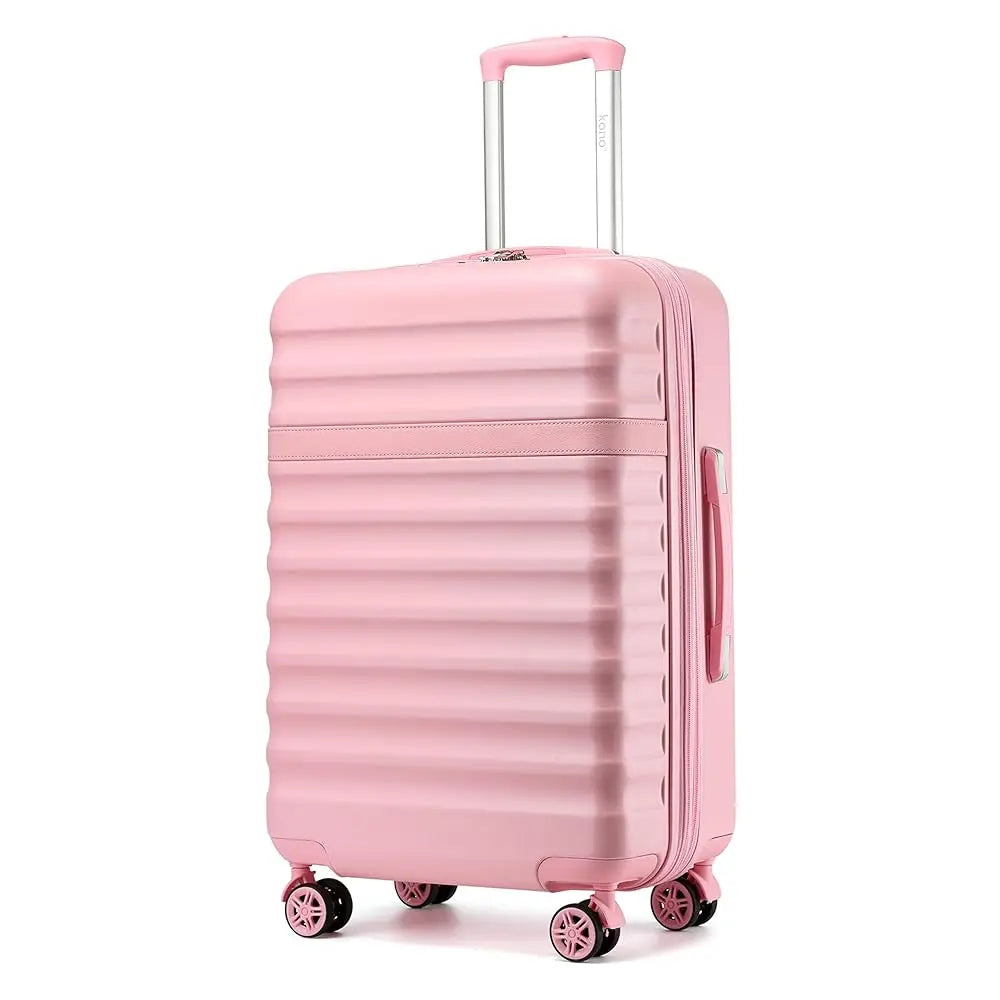 Valise rigide ABS + PC à 4 roues avec serrure TSA KONO – bagage cabine et soute (55 / 65 / 75 cm)