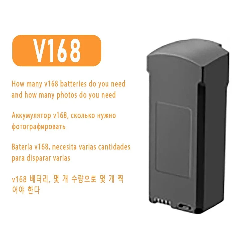 Batterie Li-ion Compatible pour Drones Xiaomi – Modèles V168, V88, S118, S6, Z908, S1S, S2S, S196GPS, V196, V888, A12 CARACTÉRISTIQUE
