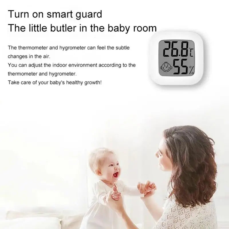 Indoor LCD Digital Thermometer Hygrometer Electronic Temperature Humidity Sensor