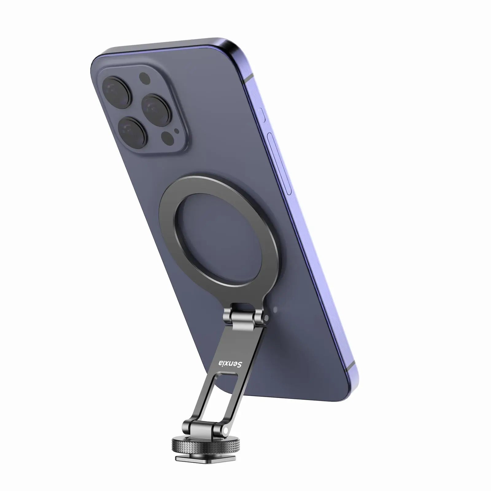 Ring, magnetischer Magsafe-Telefonring, faltbarer Telefonhalter, Telefonständer aus Metall, horizontale und vertikale Aufnahmen