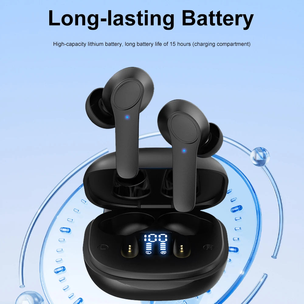 Écouteurs de traduction Bluetooth en temps réel, traducteur 144 langues, écouteurs d'interprétation commerciale simultanée