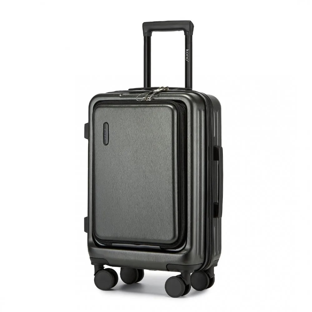 Valise rigide ABS + PC KONO, cabine et soute, serrure TSA et 4 roues pivotantes