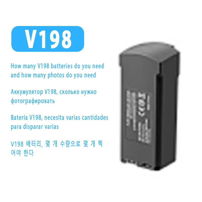 Batterie Li-ion Compatible pour Drones Xiaomi – Modèles V168, V88, S118, S6, Z908, S1S, S2S, S196GPS, V196, V888, A12 CARACTÉRISTIQUE
