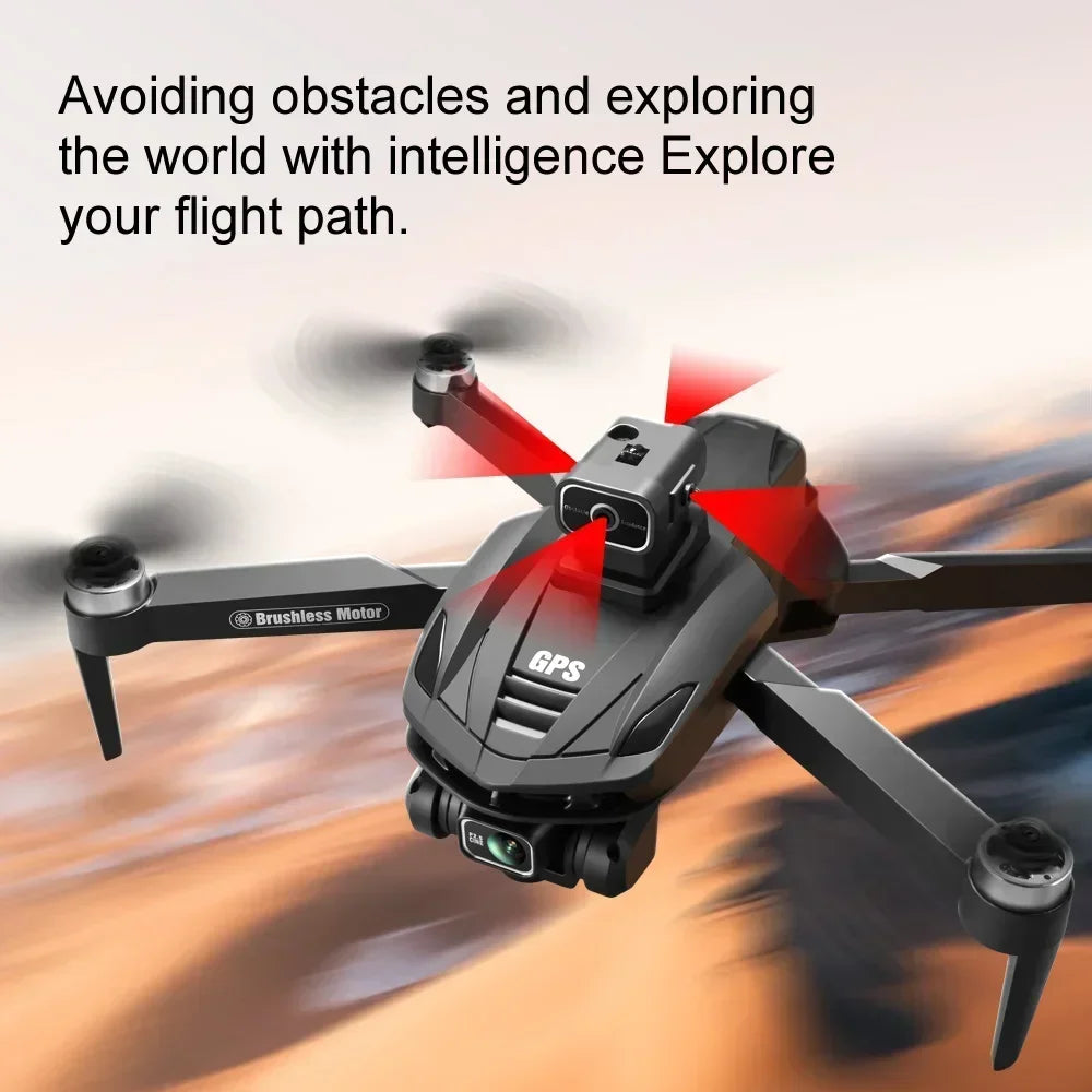Drone Xiaomi V168 8K 5G GPS Professionnel, Photographie Aérienne HD, Caméra Double, Évitement Omnidirectionnel des Obstacles, Modèle Original