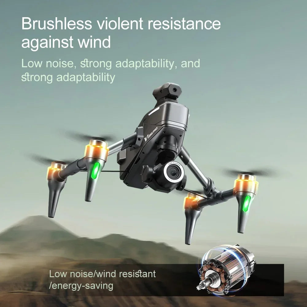 Drone Xiaomi MIJIA V196 – 8K, Caméra HD Professionnelle, WIFI 5G, Évitement d'Obstacles 360°, Quadcopter Pliable