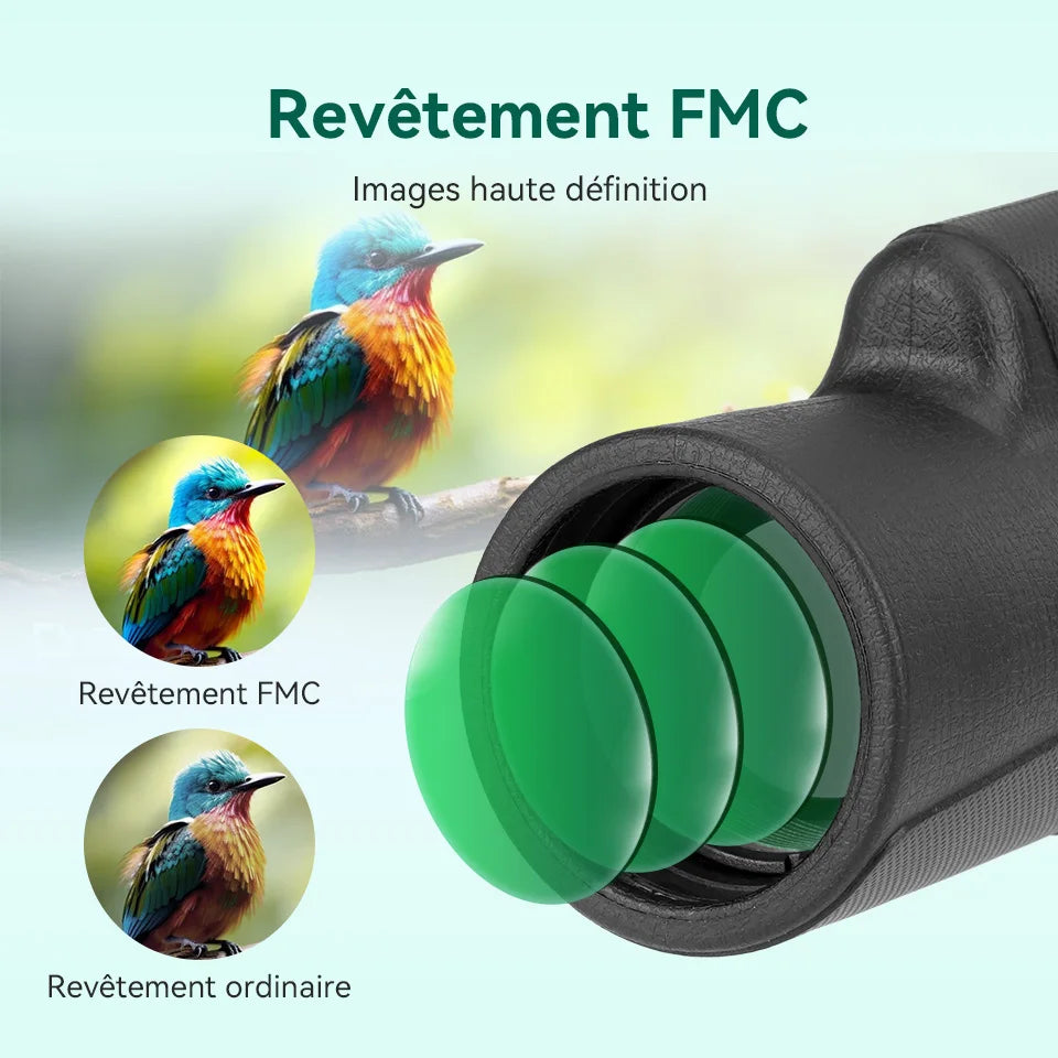 SVBONY Long Distance Portable Monocular Telescope, Professional HD Zoom