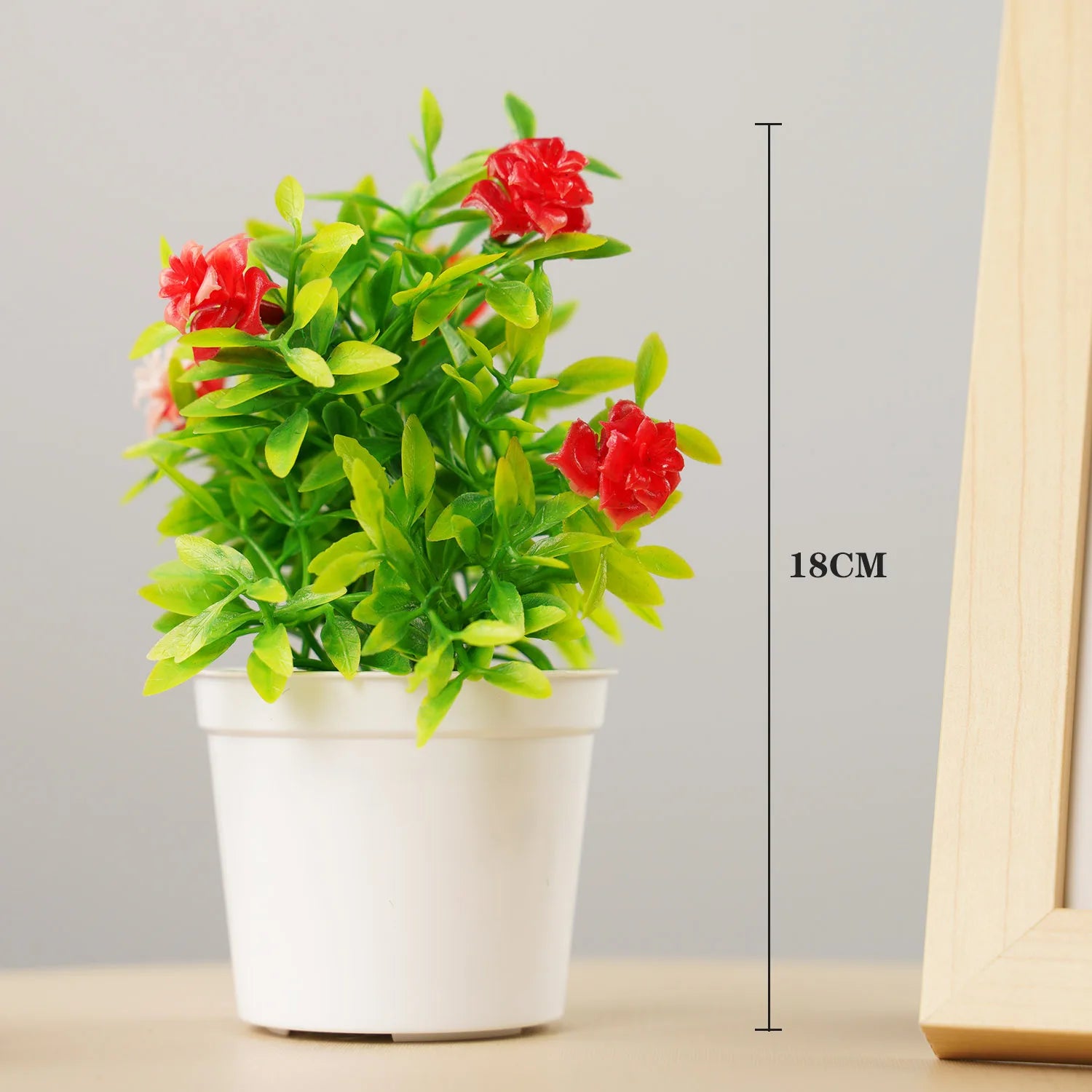 Plantes artificielles, Ornements de table de fleurs artificielles en pot, fausses plantes, simulation de bonsaï, plantes en pot pour jardin, intérieur/extérieur