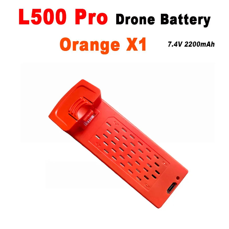 Batterie d'origine LYZRC L500 Pro 7.4V 2200mAh pour L500 Pro/Max 4K batterie de Drone professionnelle accessoires pièces