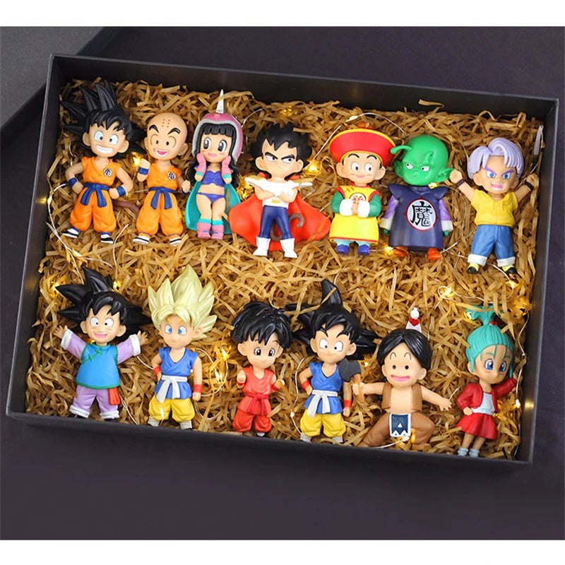 Anime Figur DBZ Super Saiyajin Son Goku Son Gohan Vegeta Broly Piccolo Majin Buu Action Figur Spielzeug Geschenk
