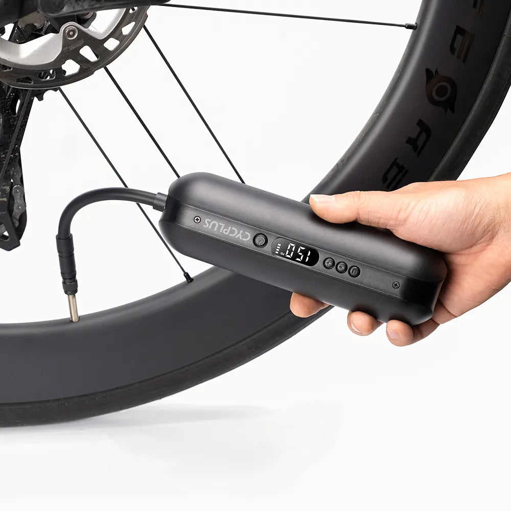 High Pressure Electric Bicycle Pump Portable Inflator Power Bank Hand Pump for Car MTB Foot Ball Bike Accessories
