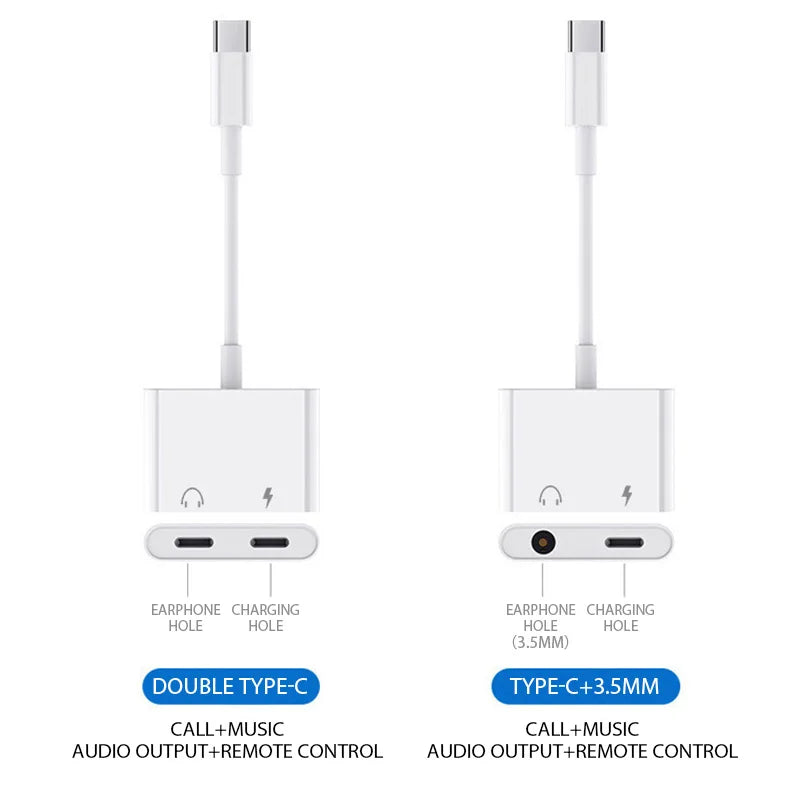 Adaptateur OTG USB-C vers Jack 3,5 mm, câble AUX audio pour iPhone 15 Pro, Samsung, Xiaomi, OnePlus