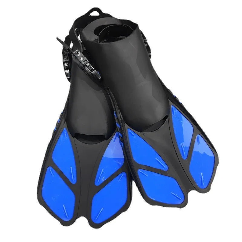 Palmes avec boucles réglables QYQ, talons ouverts, conçues pour la plongée en apnée et la plongée sous-marine