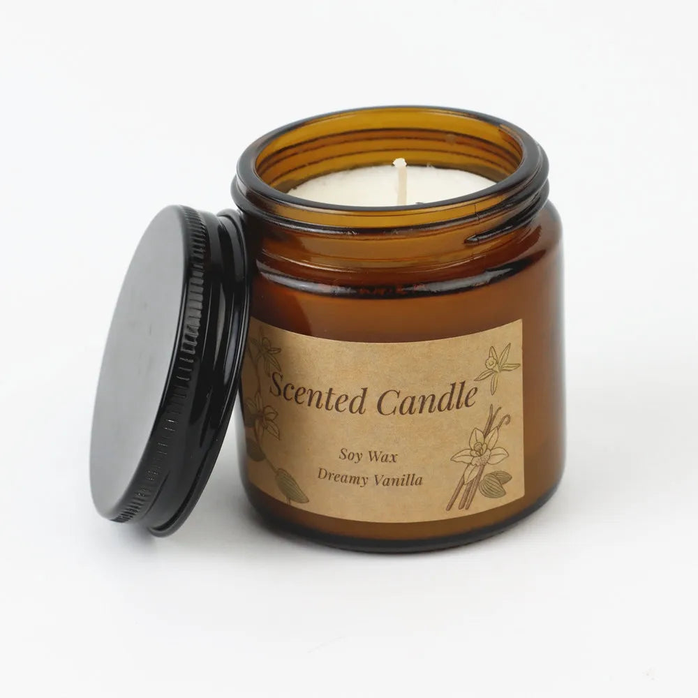 Bougies parfumées, Bougie d'aromathérapie, Ensemble de bougies parfumées pour la maison, soja naturel, 8 parfums disponibles