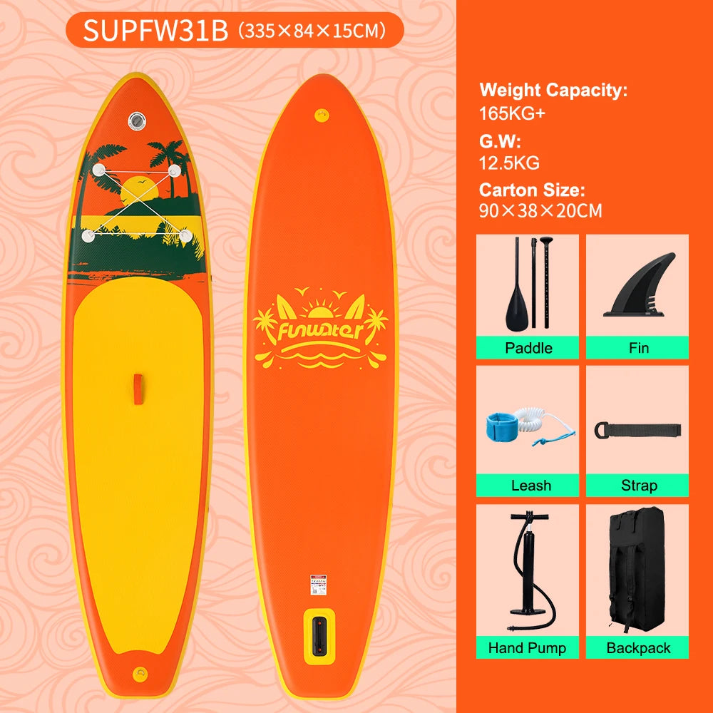 Planche de Paddle Gonflable avec Accessoires (335 / 350 / 385 cm) - Feath-R-Lite Koi Sup