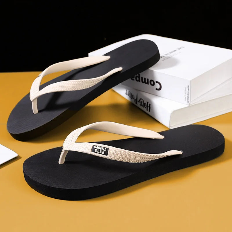 Tongs Homme Antidérapantes – Sandales de Plage Confortables et Respirantes