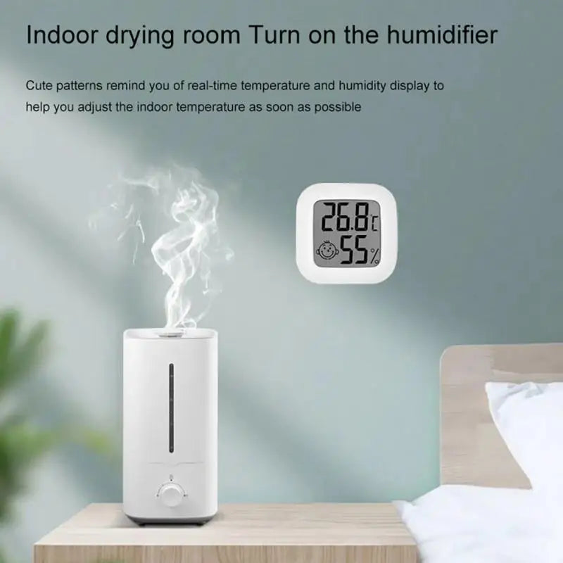 Indoor LCD Digital Thermometer Hygrometer Electronic Temperature Humidity Sensor