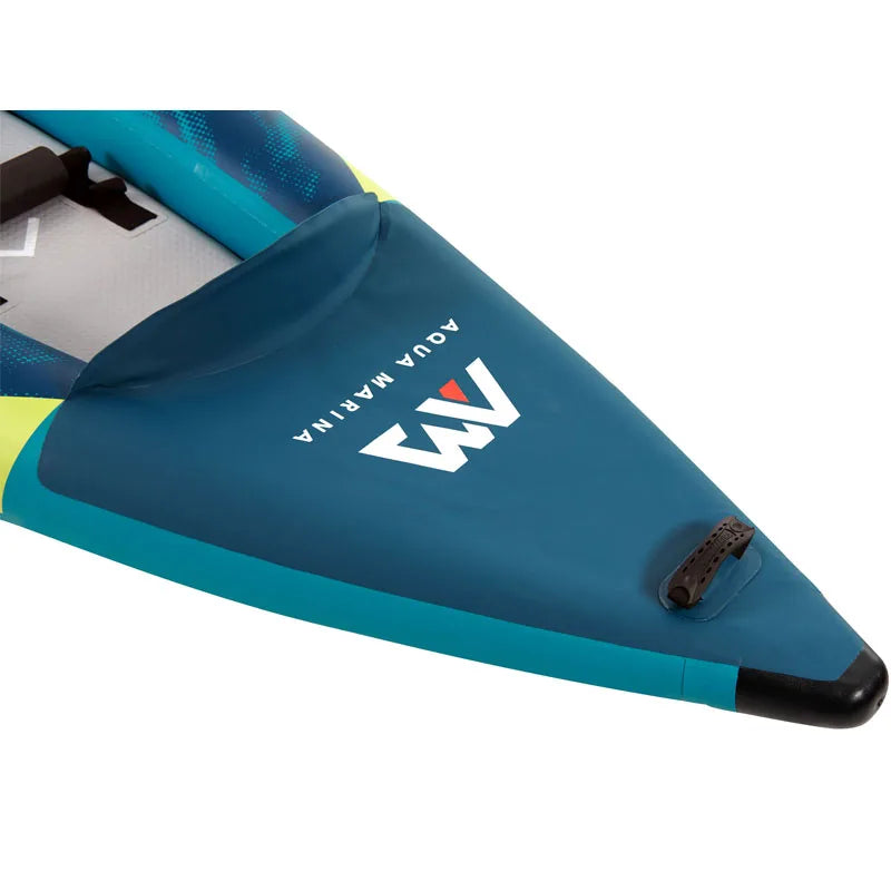 Bateau gonflable AQUA MARINA 2 personnes modèle kayak de sport canoë STEAM canot en PVC radeau pompe siège drop stitch plancher PVC laminé
