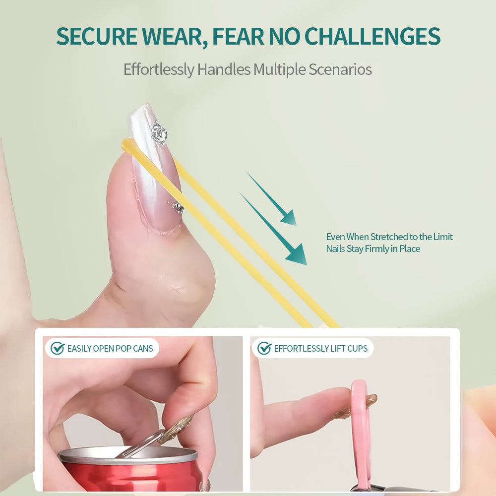 Colle à Ongles X Super Forte + Dissolvant Instantané Kit 6ml / 30ml