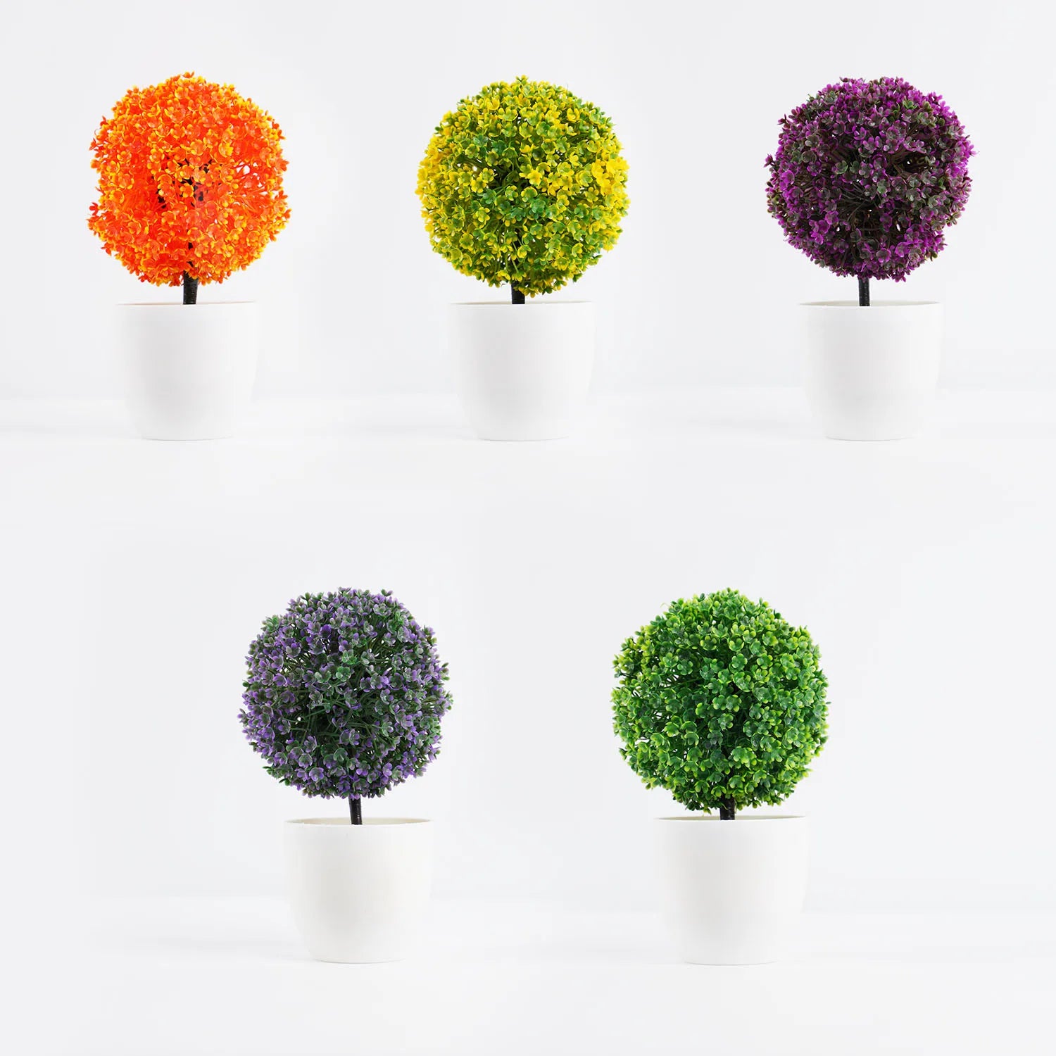 Artificial Plants, Fake Flower Potted Table Ornaments, Artificial Plants, Simulation Bonsai, Small Tree, Potted Plants for Home, Garden Decor