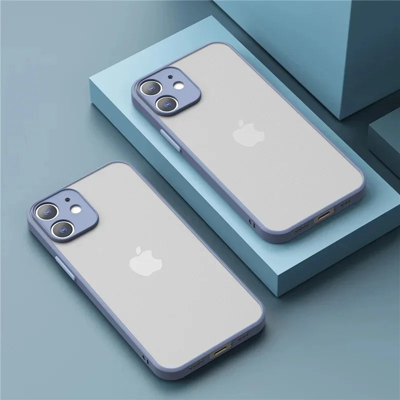 Coque antichoc silicone transparente KENNAGE – iPhone (modèles variés)