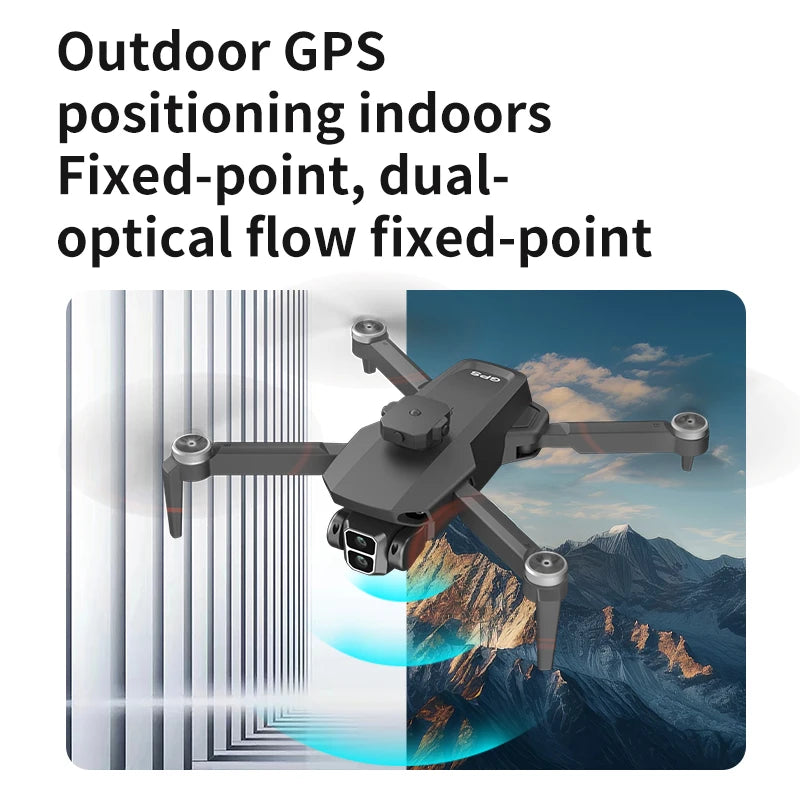 Drone L601-1 Pro 2025 – GPS, Caméra 8K HD, Écran LCD et Évitement d’Obstacles