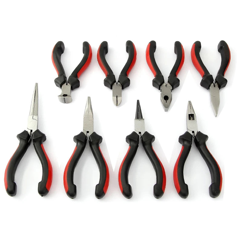 Mini-Diagonalzange, runder Draht, gebogene Öffnung, lang, antarktisches Schneiden, Basteln, DIY-Perlenarbeiten, kleiner Schmuck, Werkzeuge