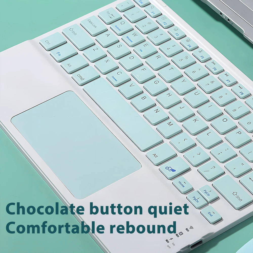 Drahtlose Bluetooth-Tastatur und -Maus, TouchSub, iPad, Xiaomi, Samsung, Huawei, Android, iOS, Windows