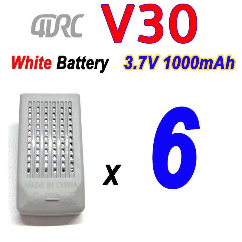 Batterie originale 4DRC V30 3.7V 1000mAh pour Mini Drone RC