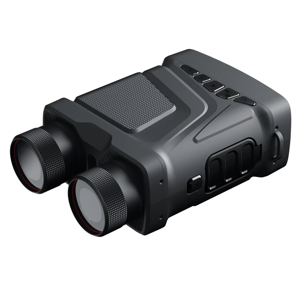 Jumelles de Vision Nocturne Numériques 1080p FHD – Zoom 5X, Infrarouge, Idéales pour Chasse, Camping et Surveillance Nautique