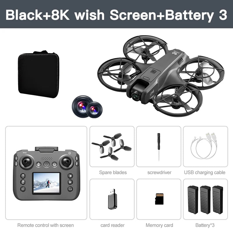Drone Xiaomi Mijia V666 – 4K Professionnel, WIFI 5G, Évitement d’Obstacles, Mode Altitude