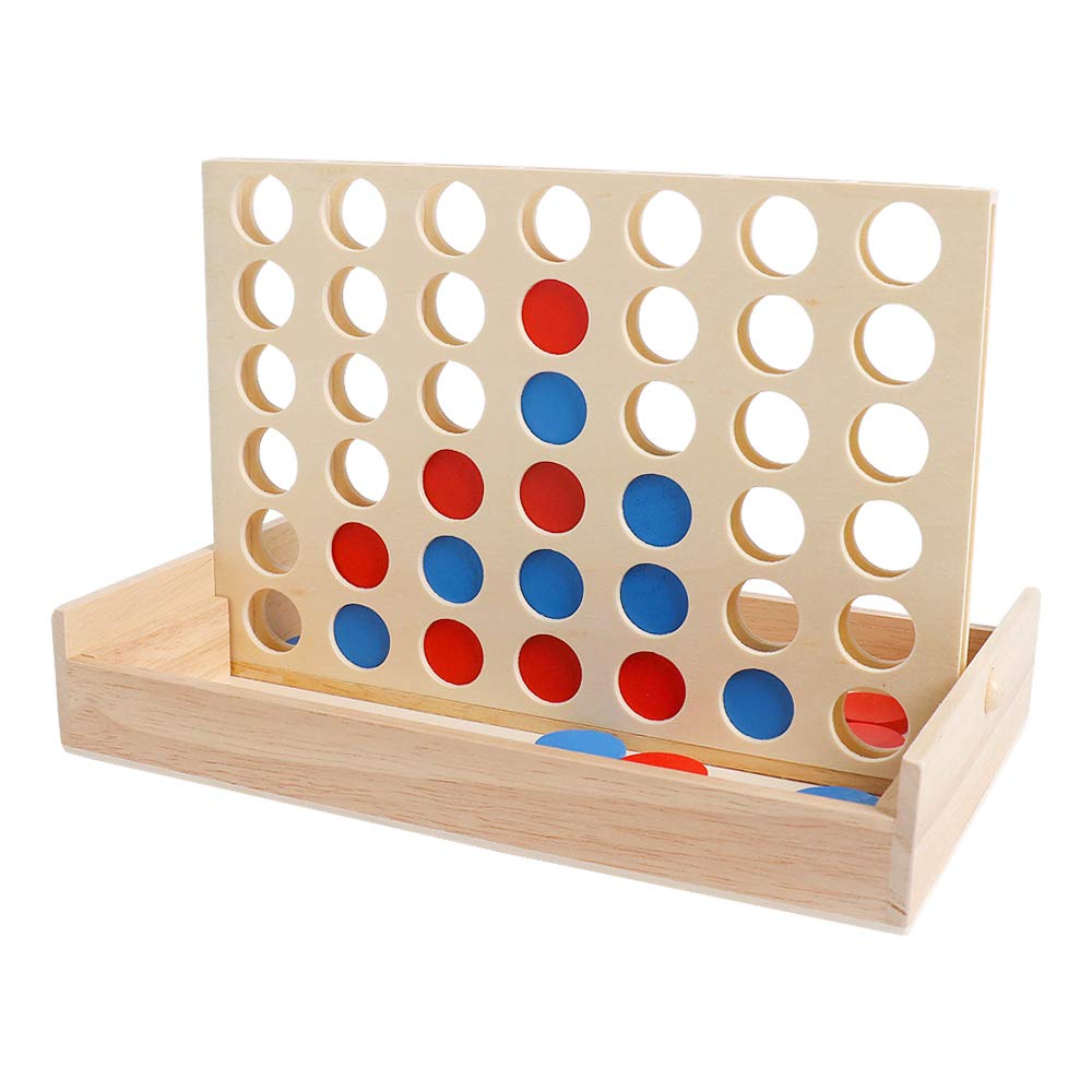 Jeux de société en bois 10,16 cm, Jeux pour les voyages Jeux de société Pliable Classique