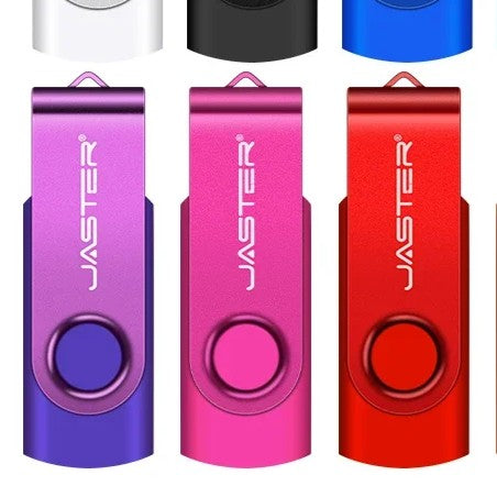 Mini clé USB 3.0 haute vitesse, clé USB rotative, disque U 32 Go, 64 Go, 128 Go