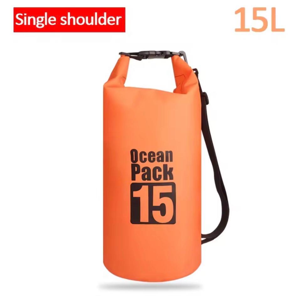 Sac étanche en PVC pour l'extérieur, 5L 10L 20L 30L, rangement pliable pour plongée, pour hommes et femmes, plage, natation, Rafting