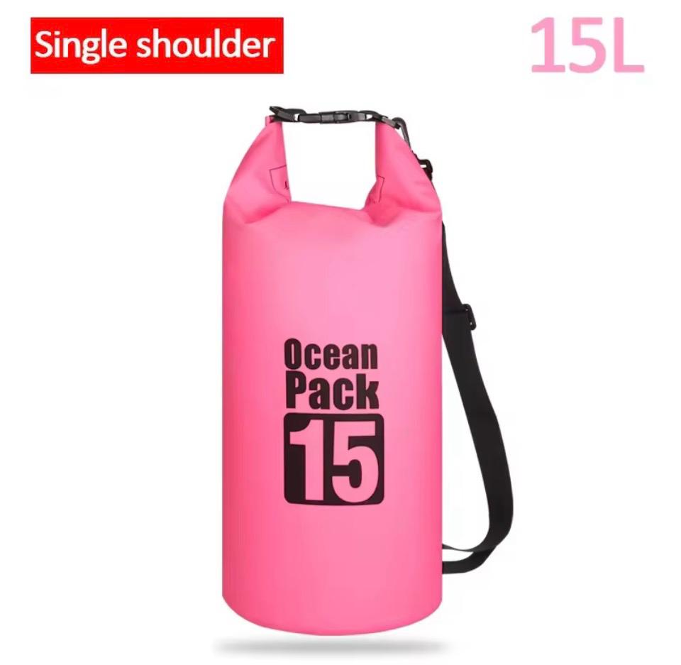 Sac étanche en PVC pour l'extérieur, 5L 10L 20L 30L, rangement pliable pour plongée, pour hommes et femmes, plage, natation, Rafting