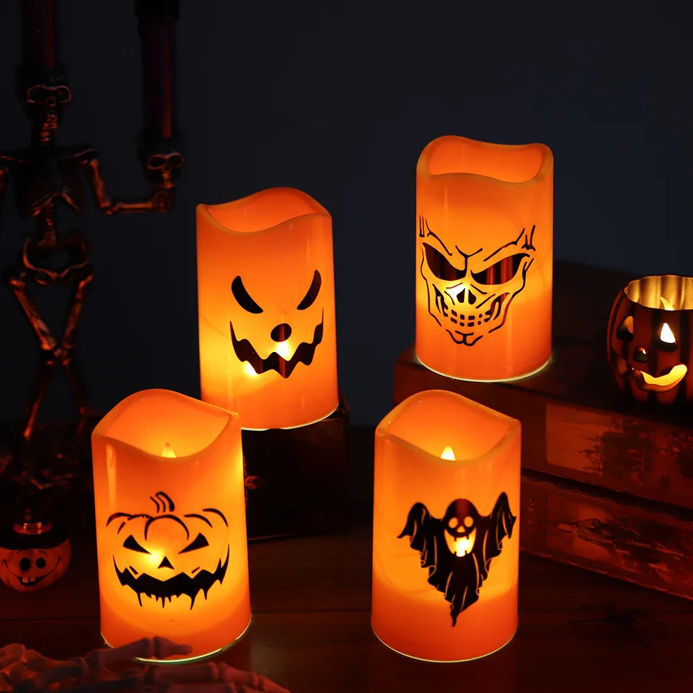 Bougies d'Halloween