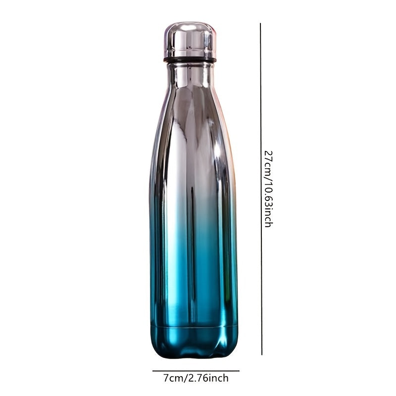 500 ml isolierte Wasserflasche aus Edelstahl in Cola-Form